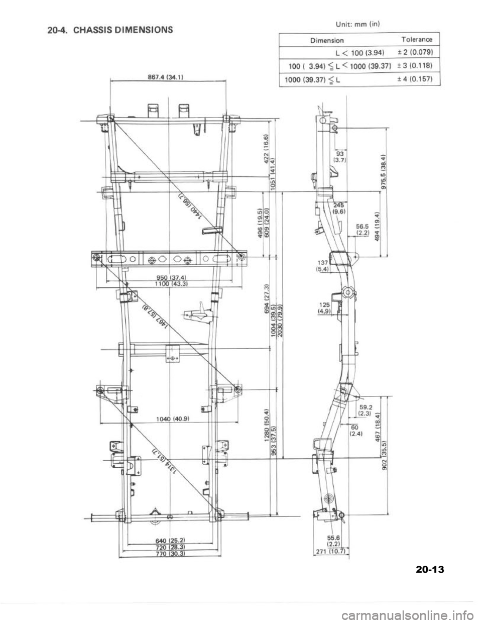 SUZUKI GRAND VITARA 1987 Service Repair Manual 20-13 SUZUKI GRAND VITARA 1987 Service Repair Manual 20-13