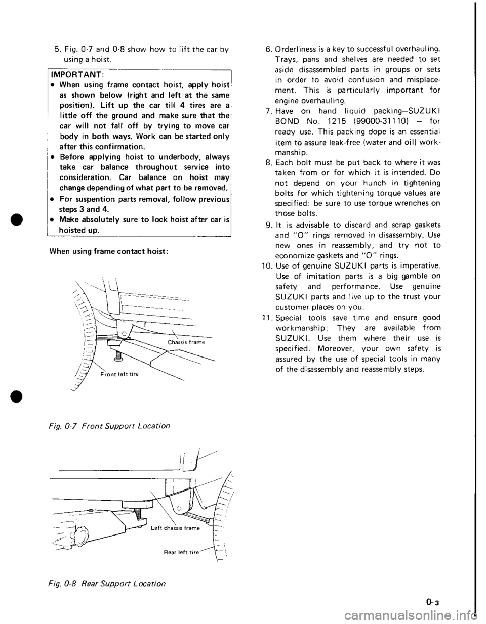 SUZUKI GRAND VITARA 1987 Service Repair Manual SUZUKI GRAND VITARA 1987 Service Repair Manual