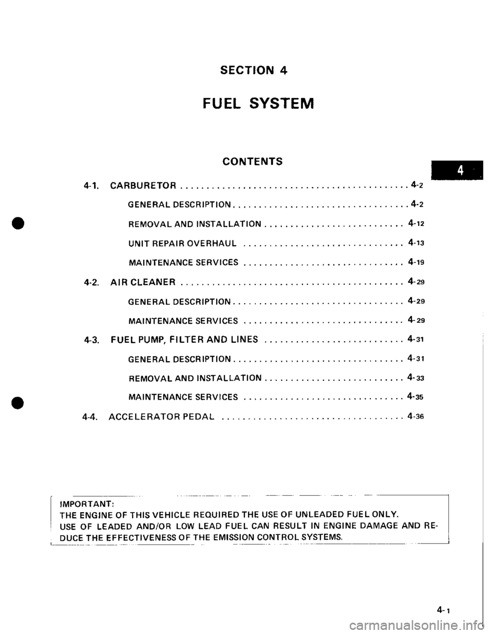SUZUKI GRAND VITARA 1987 Service Repair Manual SUZUKI GRAND VITARA 1987 Service Repair Manual