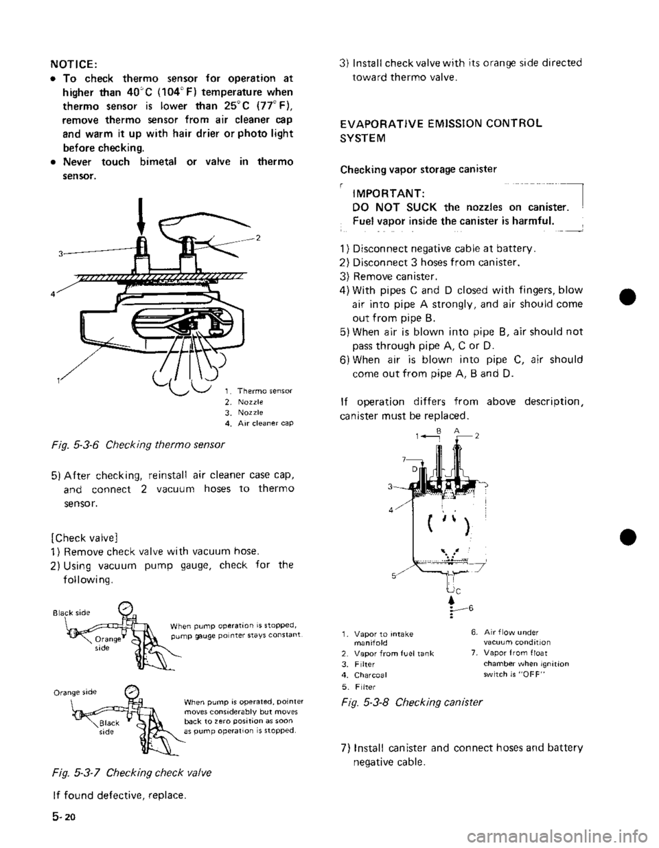 SUZUKI GRAND VITARA 1987  Service Repair Manual 