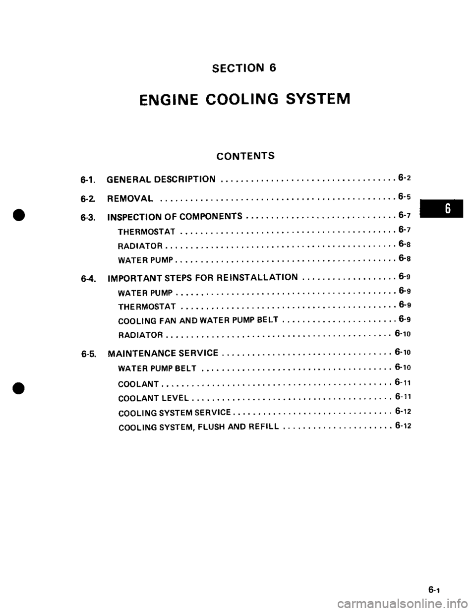 SUZUKI GRAND VITARA 1987  Service Repair Manual 