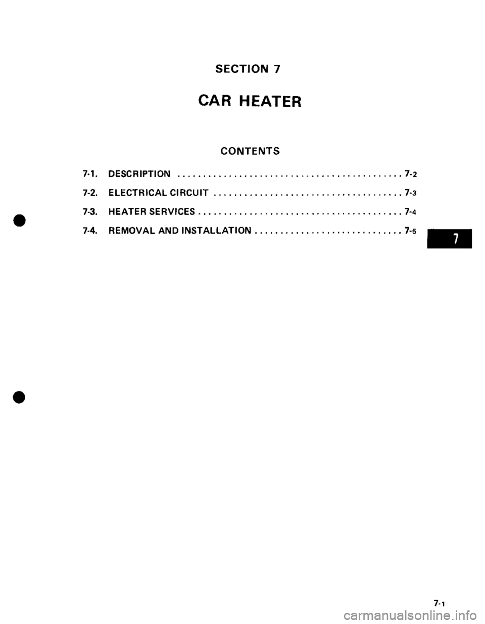 SUZUKI GRAND VITARA 1987  Service Repair Manual 
