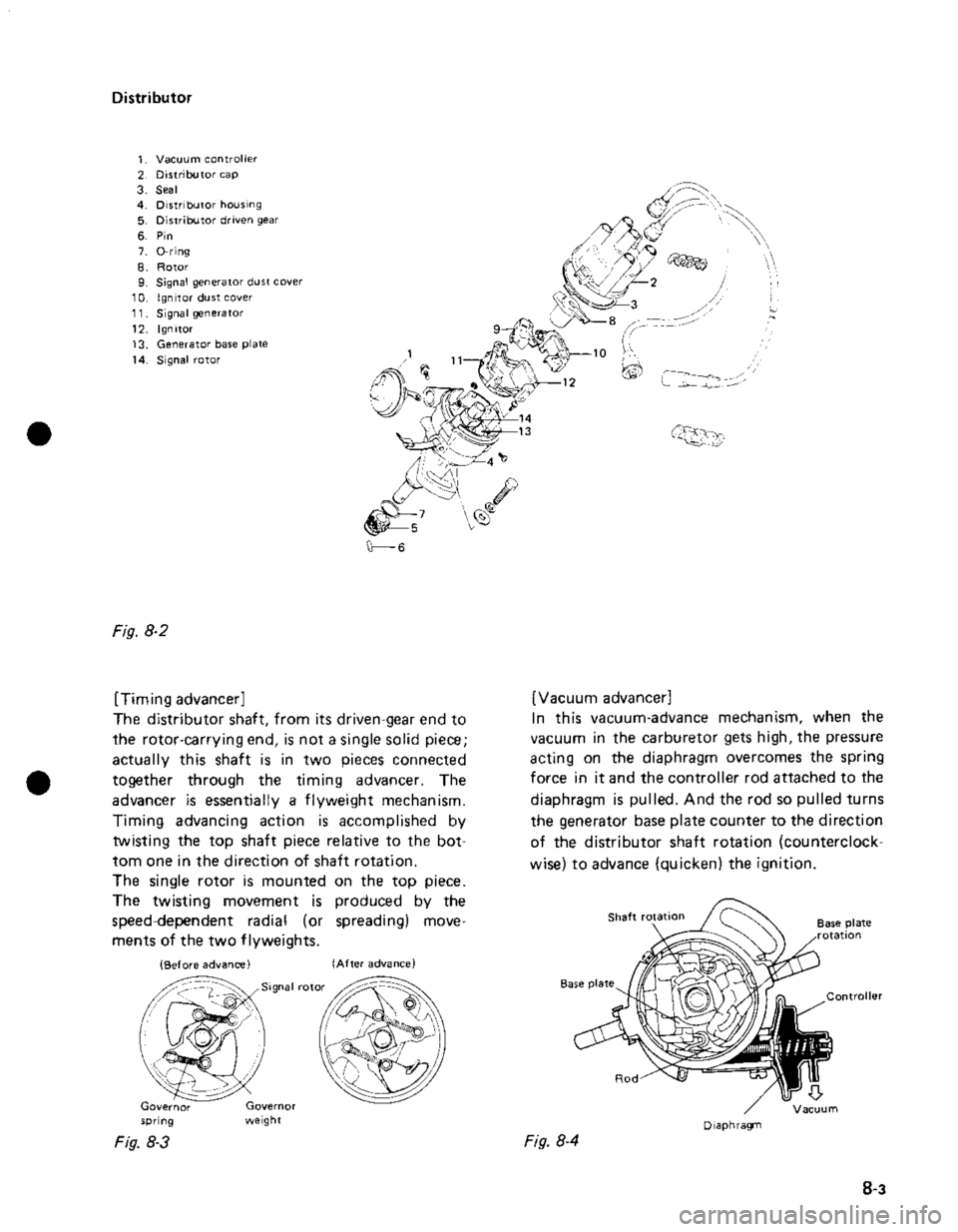 SUZUKI GRAND VITARA 1987  Service Repair Manual 