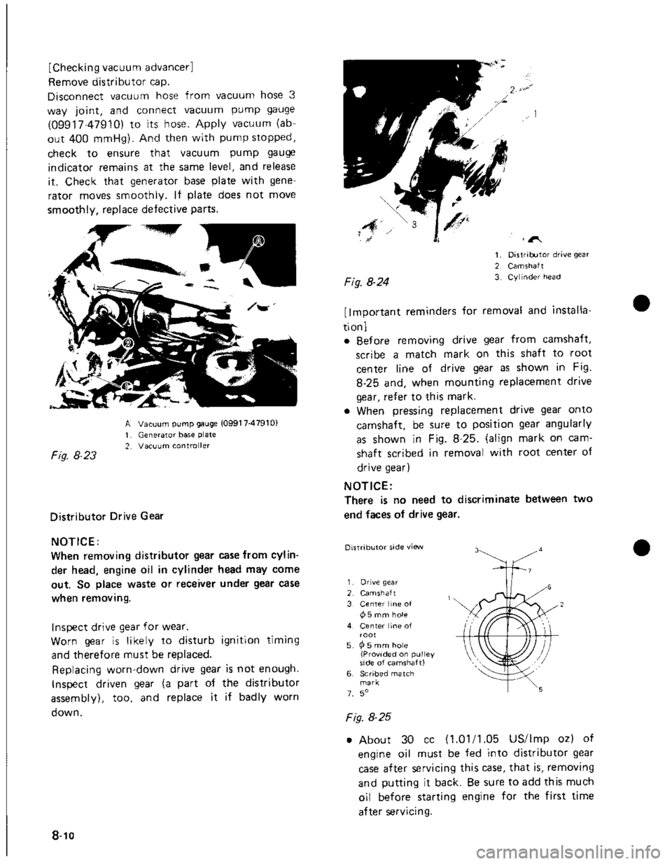 SUZUKI GRAND VITARA 1987  Service Repair Manual 
