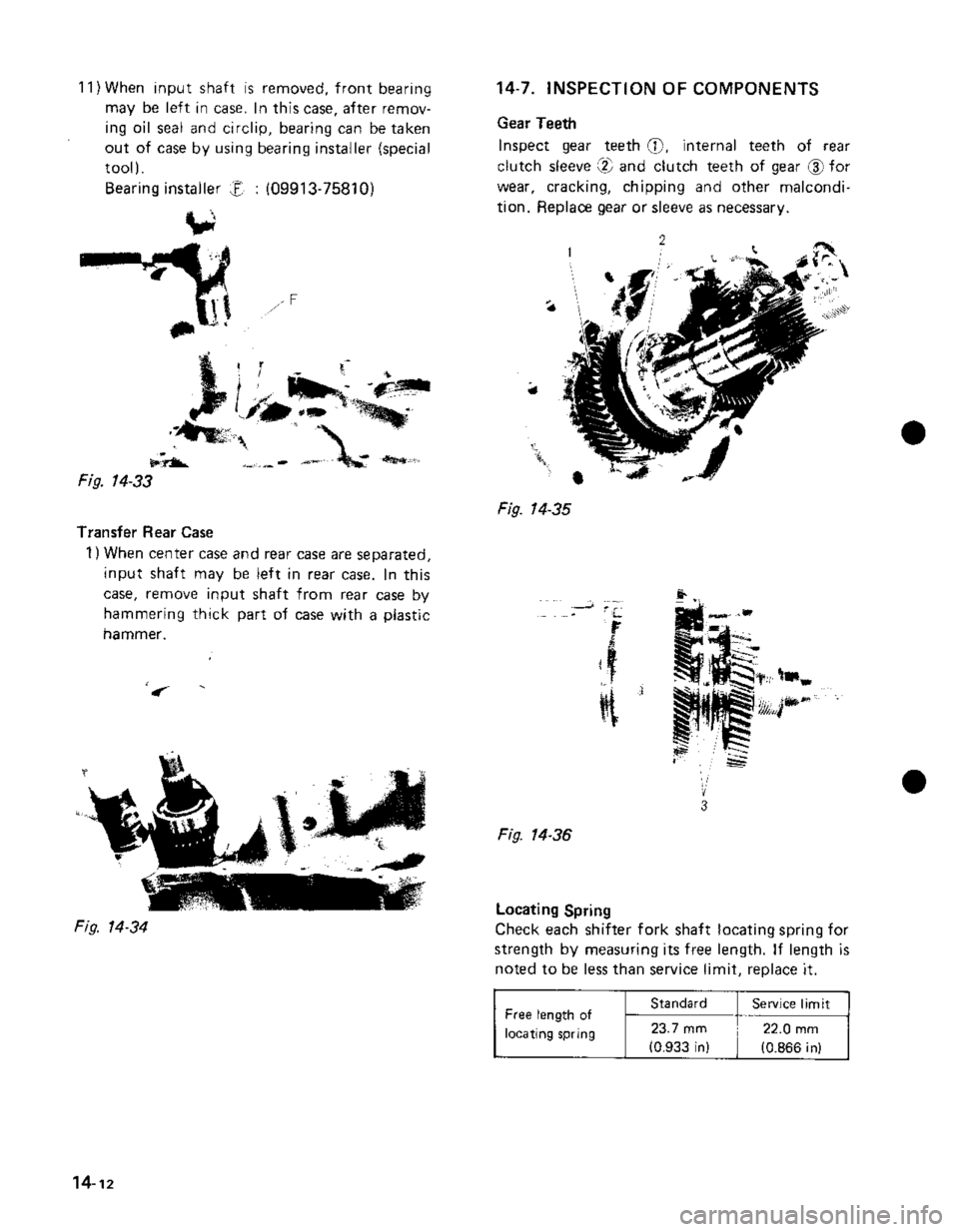 SUZUKI GRAND VITARA 1987  Service Repair Manual 