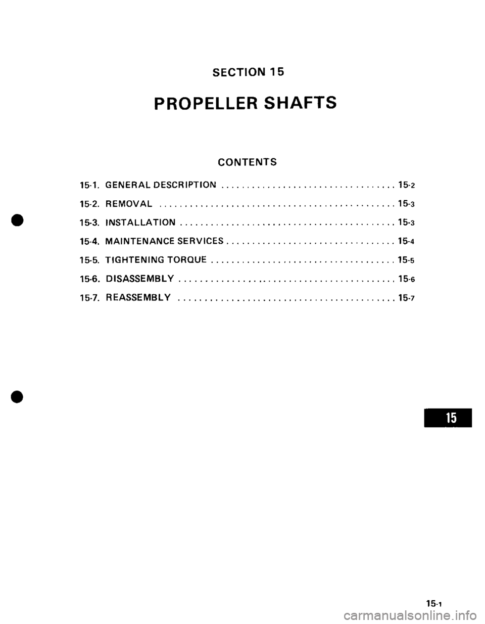 SUZUKI GRAND VITARA 1987  Service Repair Manual 