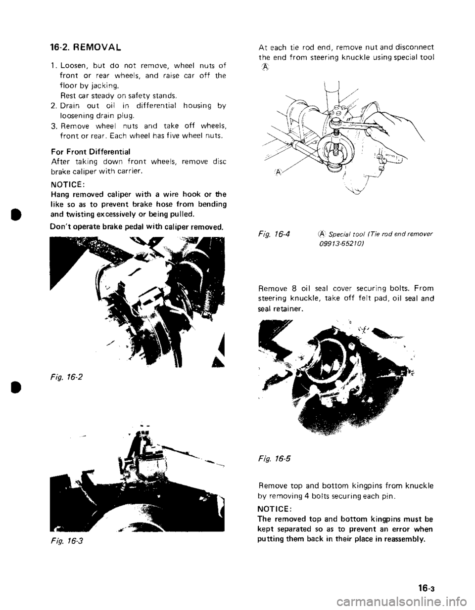 SUZUKI GRAND VITARA 1987  Service Repair Manual 