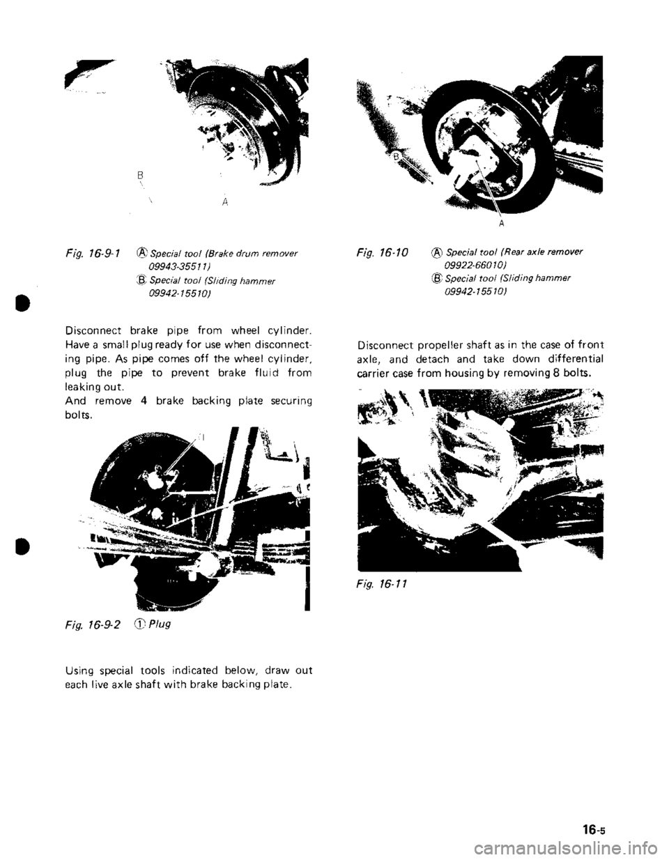 SUZUKI GRAND VITARA 1987  Service Repair Manual 