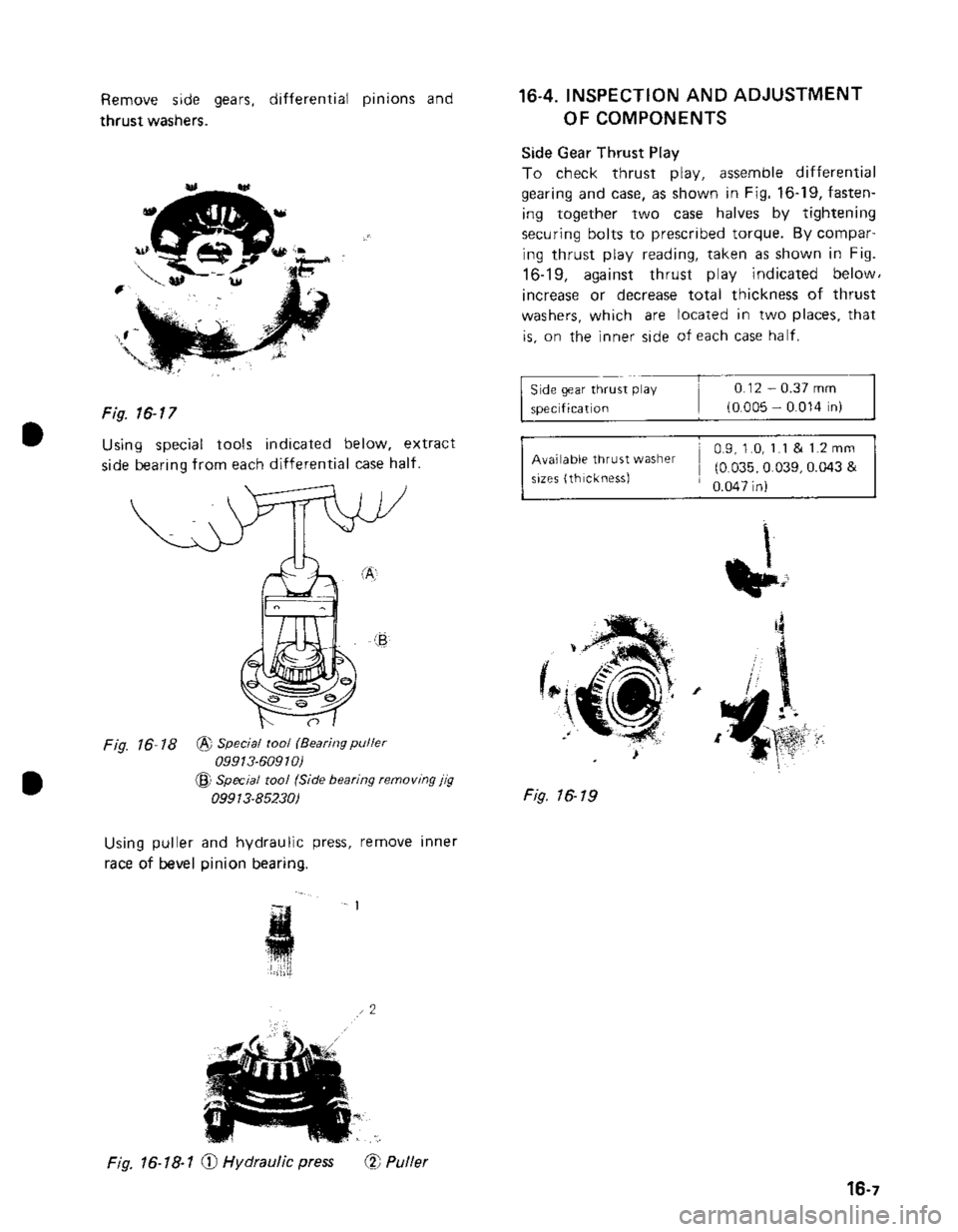 SUZUKI GRAND VITARA 1987  Service Repair Manual 