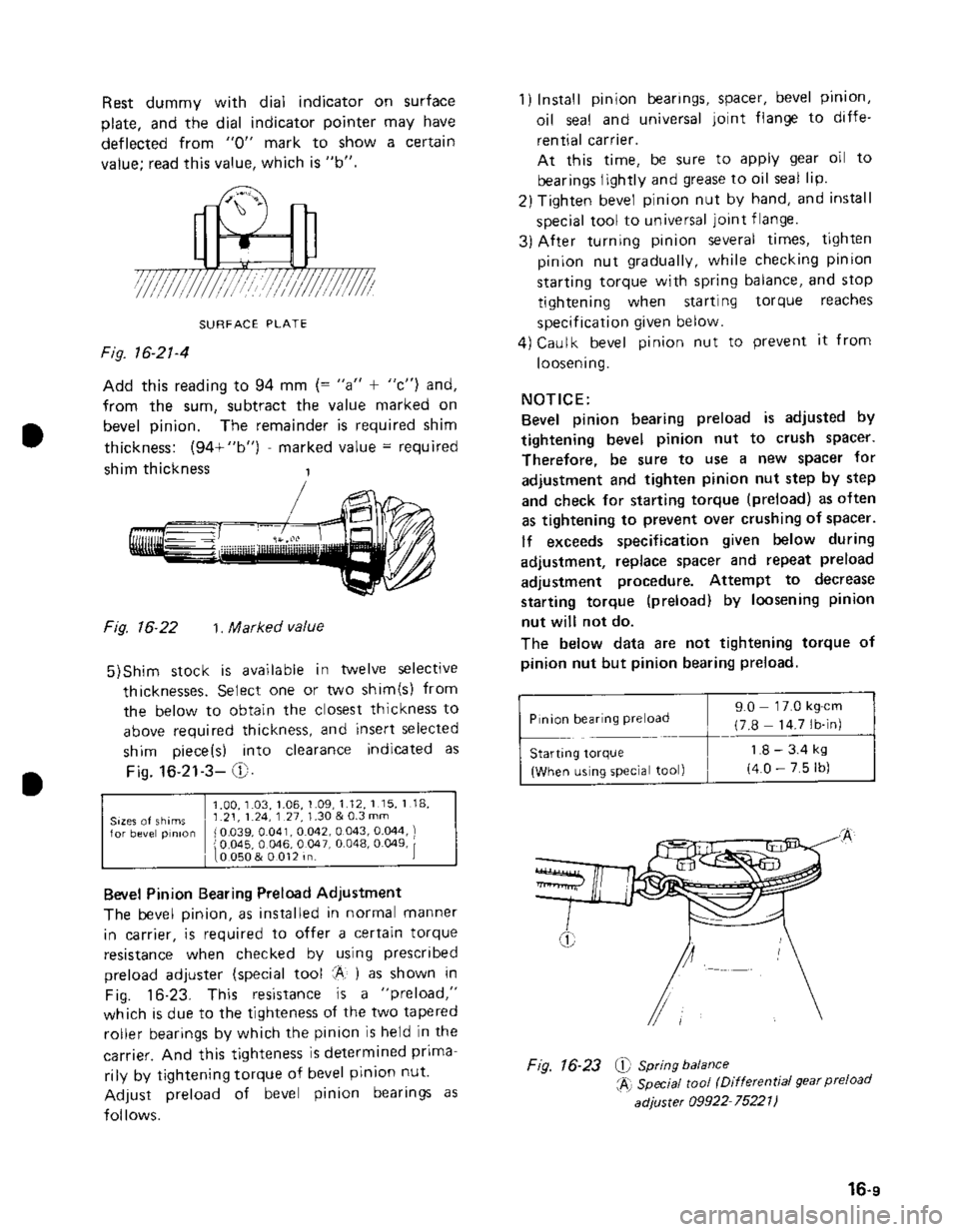 SUZUKI GRAND VITARA 1987  Service Repair Manual 