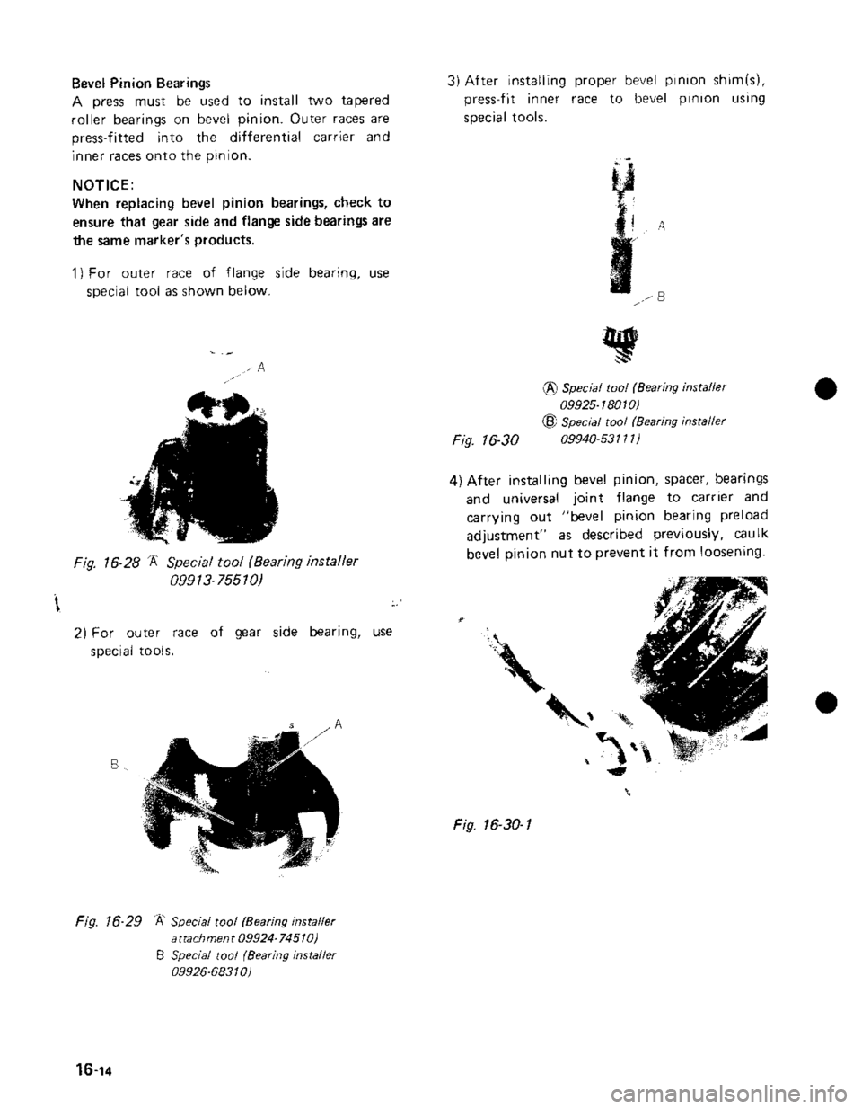 SUZUKI GRAND VITARA 1987  Service Repair Manual 