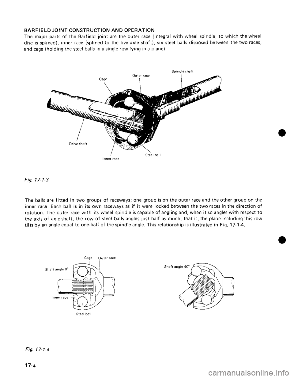 SUZUKI GRAND VITARA 1987  Service Repair Manual 