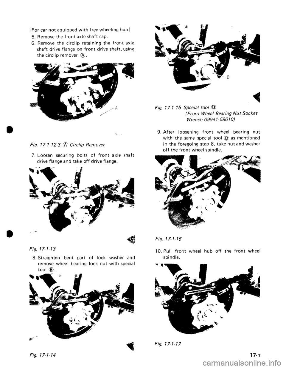 SUZUKI GRAND VITARA 1987  Service Repair Manual 