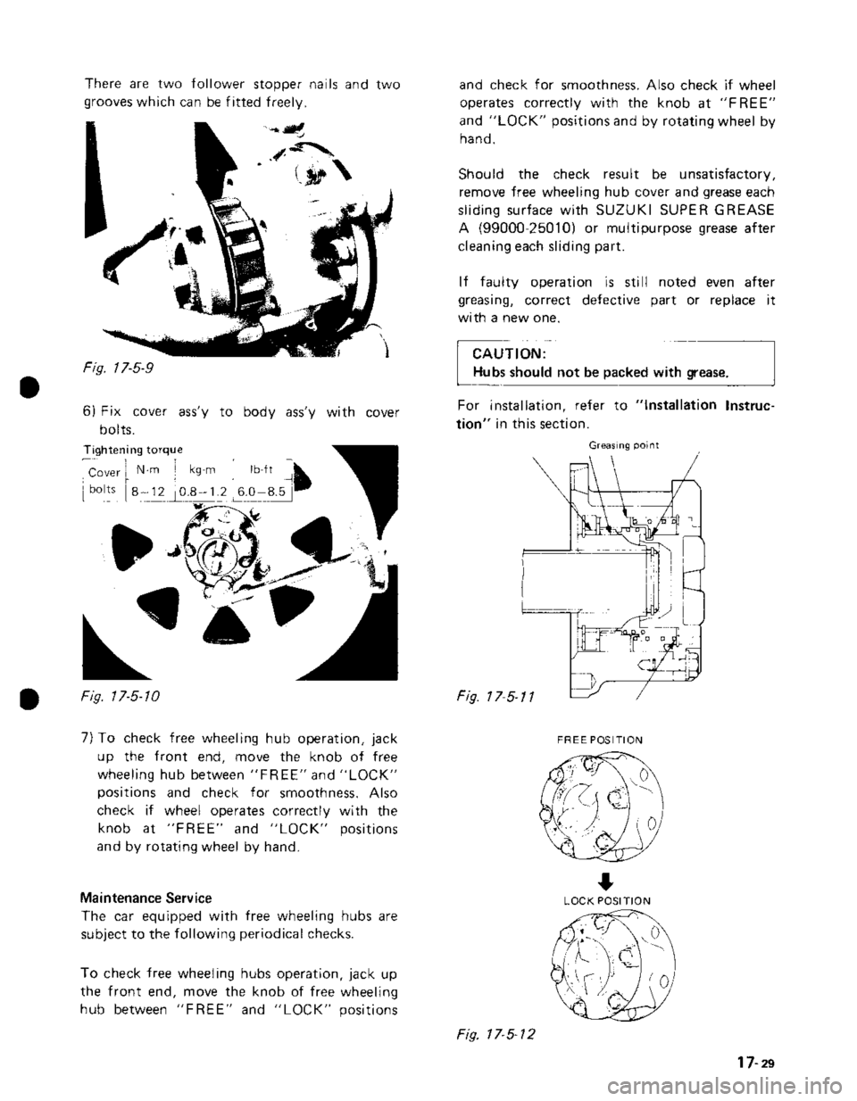 SUZUKI GRAND VITARA 1987 Service Repair Manual SUZUKI GRAND VITARA 1987 Service Repair Manual