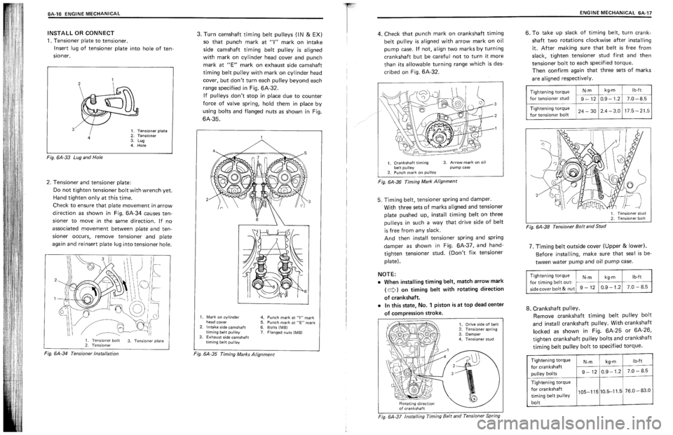 SUZUKI SWIFT 1989 Service Manual SUZUKI SWIFT 1989 Service Manual