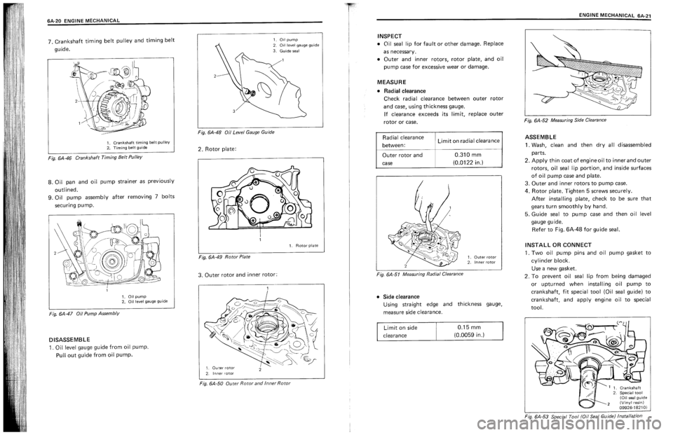 SUZUKI SWIFT 1989 Service Manual SUZUKI SWIFT 1989 Service Manual