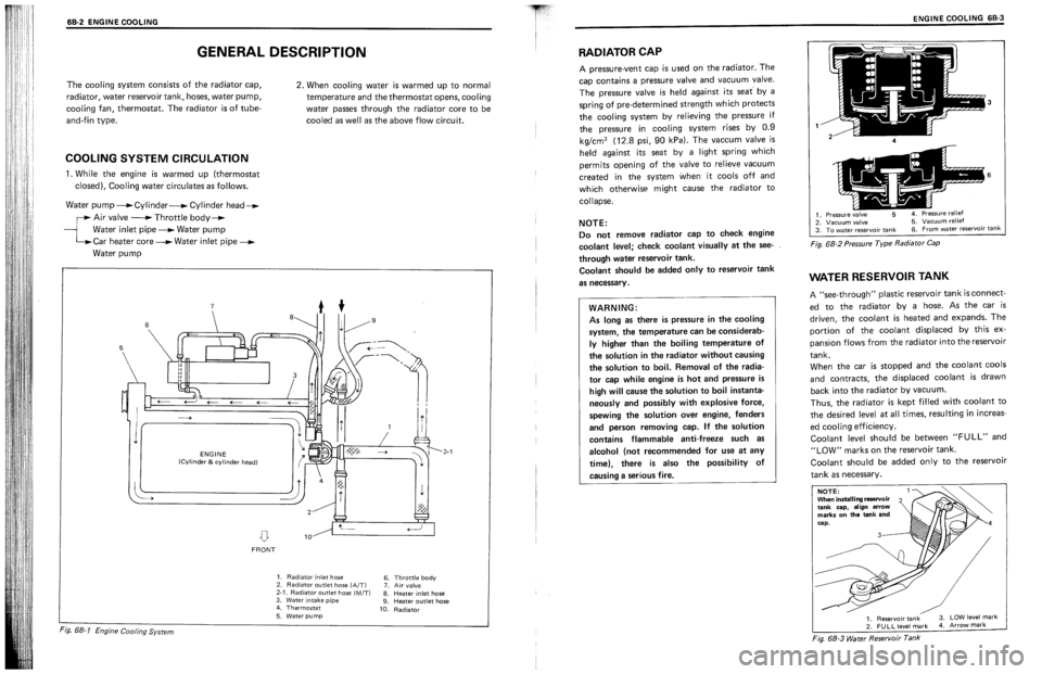 SUZUKI SWIFT 1989 Service Manual SUZUKI SWIFT 1989 Service Manual