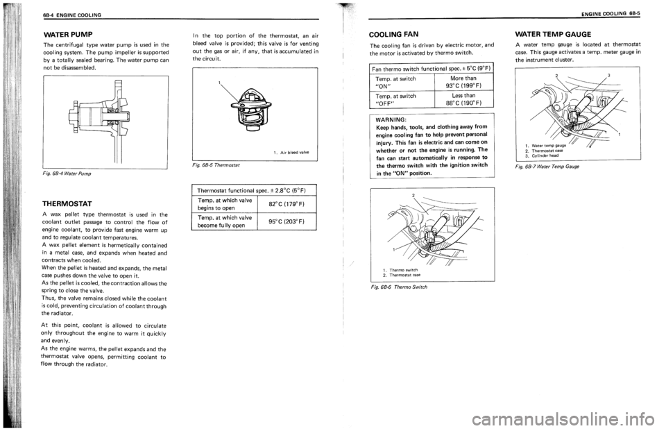 SUZUKI SWIFT 1989 Service Manual SUZUKI SWIFT 1989 Service Manual