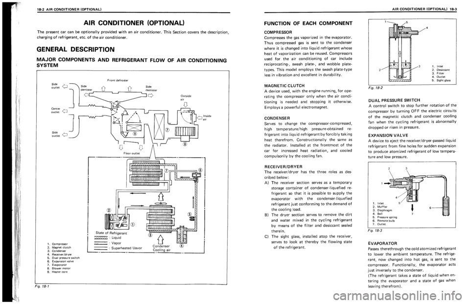 SUZUKI SWIFT 1989 Owners Manual 