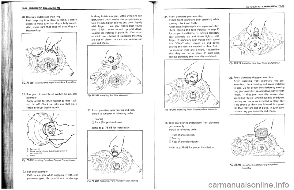 SUZUKI SWIFT 1989 Service Manual SUZUKI SWIFT 1989 Service Manual