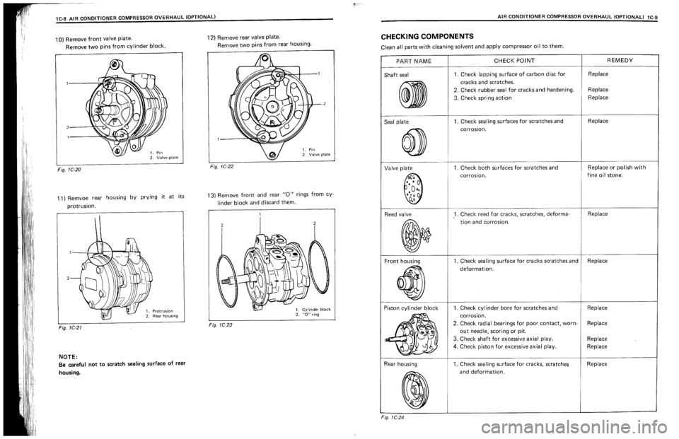 SUZUKI SWIFT 1989 Owners Guide 