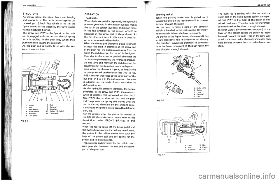 SUZUKI SWIFT 1989 Owners Manual SUZUKI SWIFT 1989 Owners Manual