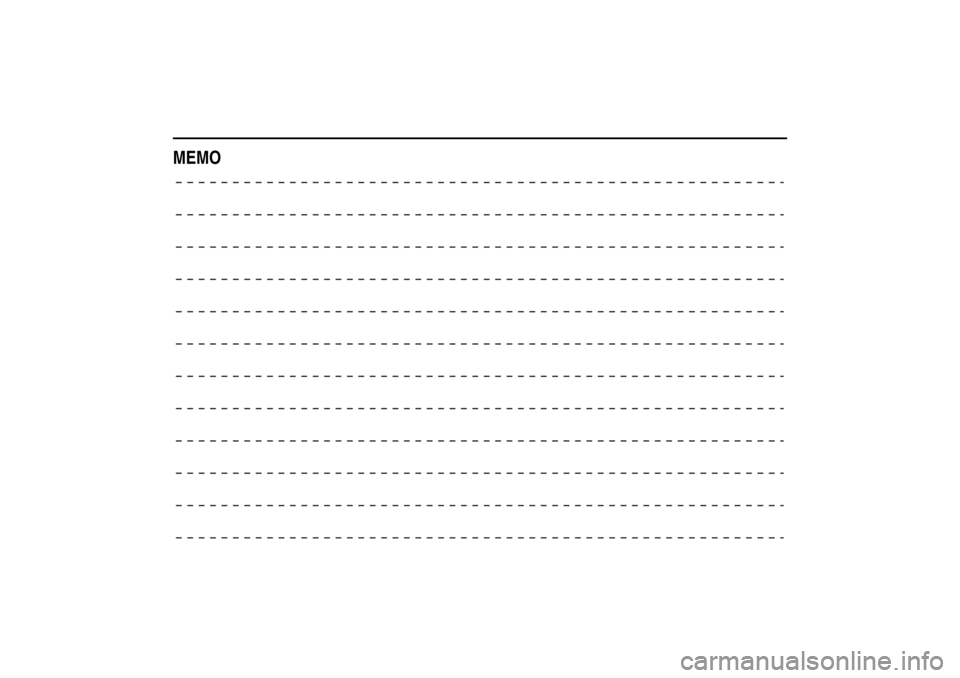 SUZUKI KIZASHI 2010 1.G User Guide 57L20-03E
MEMO 