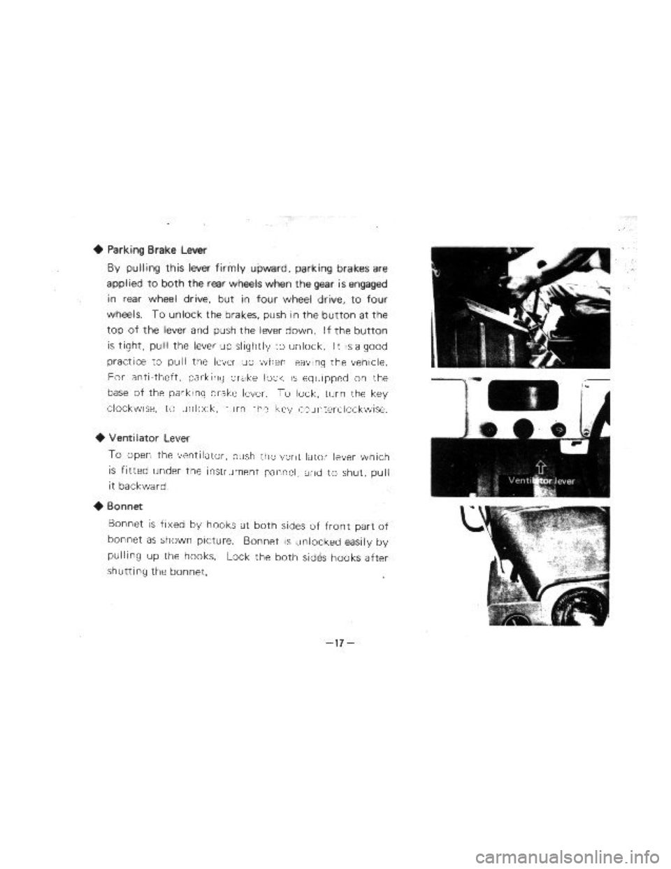 SUZUKI LJ10 1975 1.G User Guide SUZUKI LJ10 1975 1.G User Guide