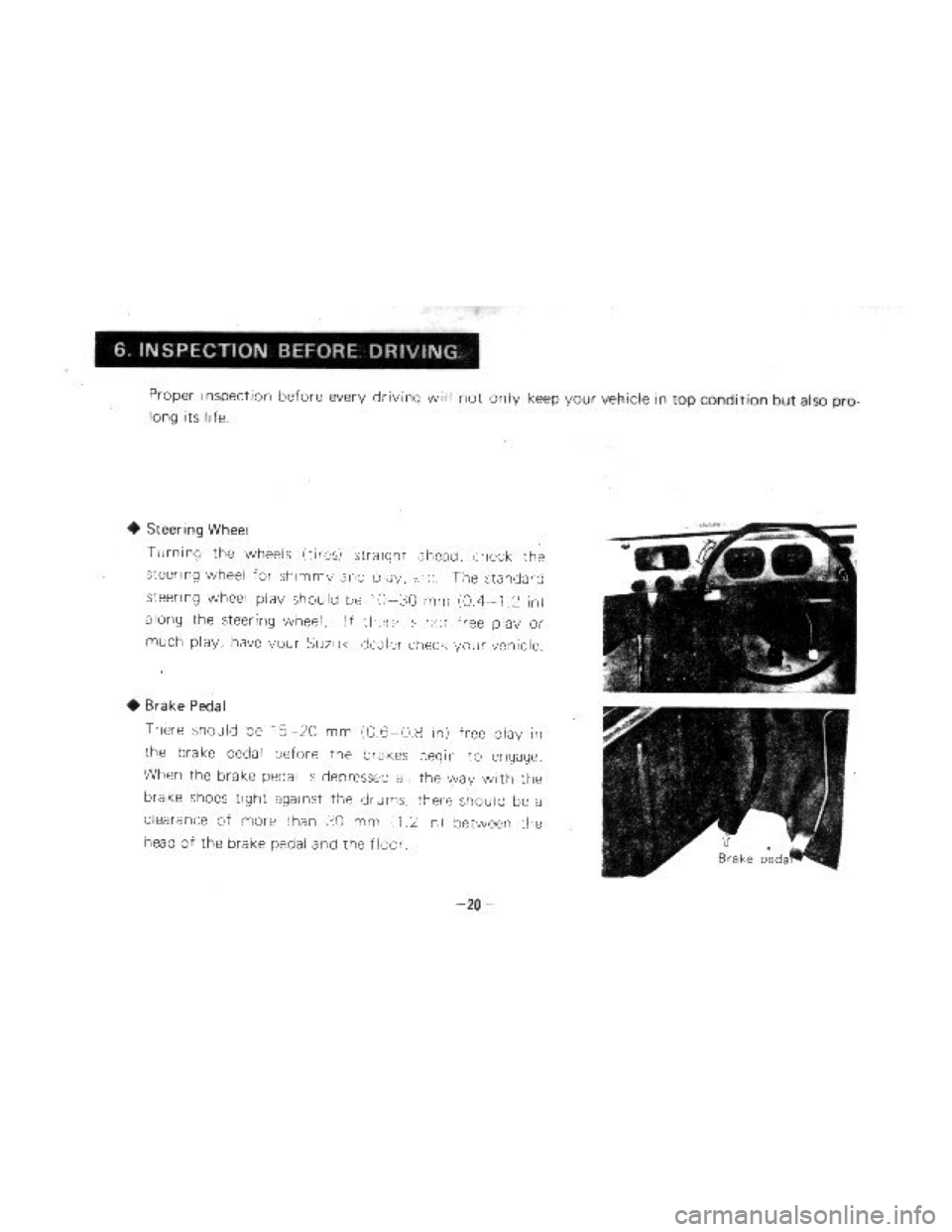 SUZUKI LJ10 1975 1.G User Guide SUZUKI LJ10 1975 1.G User Guide
