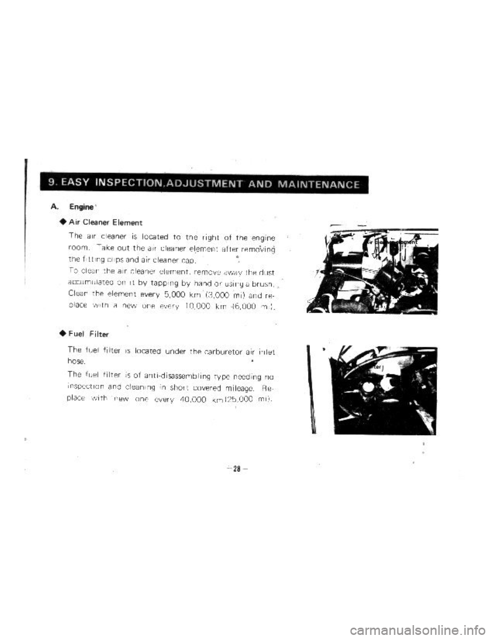 SUZUKI LJ10 1975 1.G Owners Manual SUZUKI LJ10 1975 1.G Owners Manual