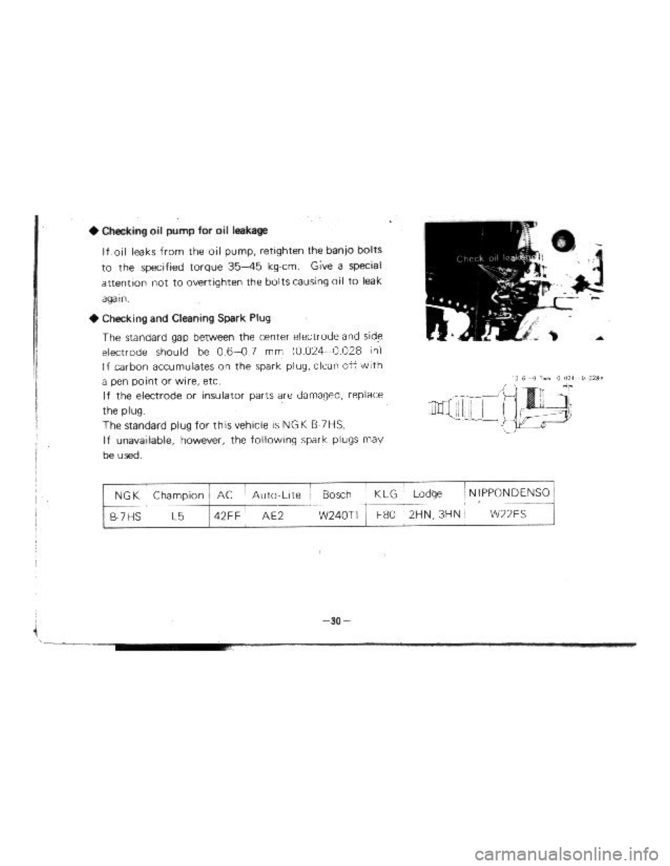 SUZUKI LJ10 1975 1.G Owners Manual SUZUKI LJ10 1975 1.G Owners Manual