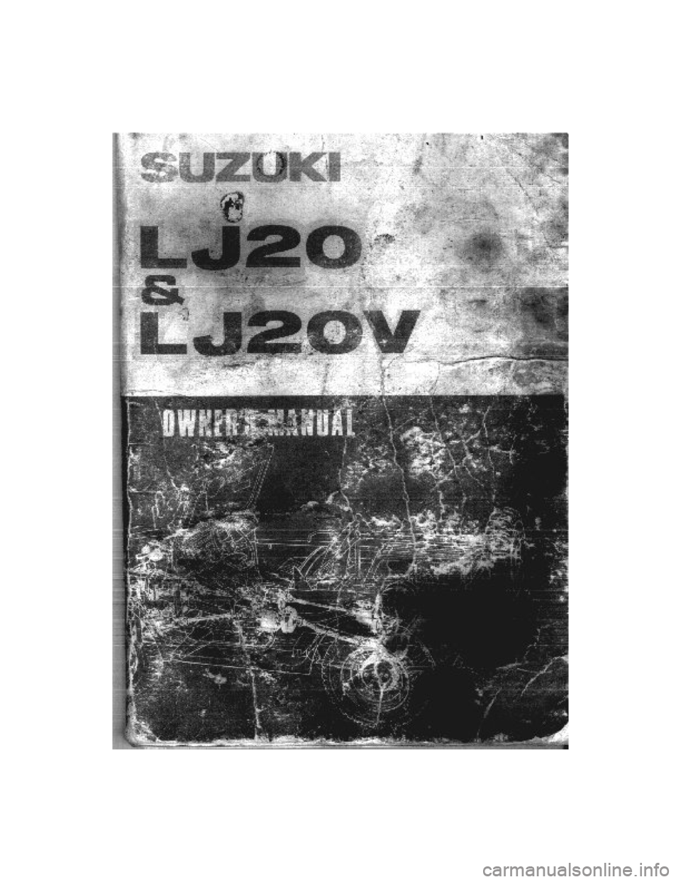 SUZUKI LJ20 1975 1.G Owners Manual SUZUKI LJ20 1975 1.G Owners Manual