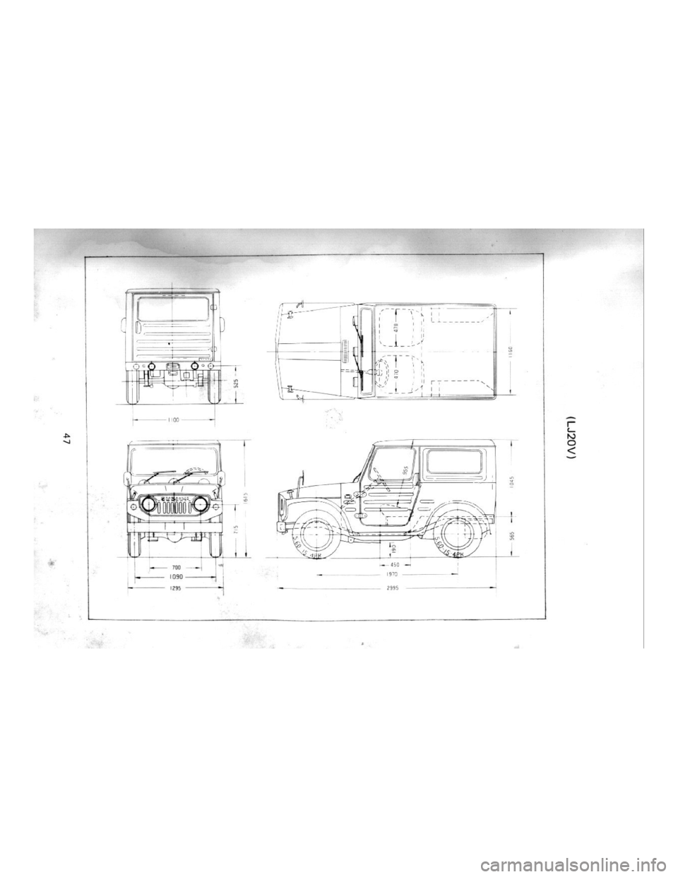 SUZUKI LJ20 1975 1.G Service Manual SUZUKI LJ20 1975 1.G Service Manual