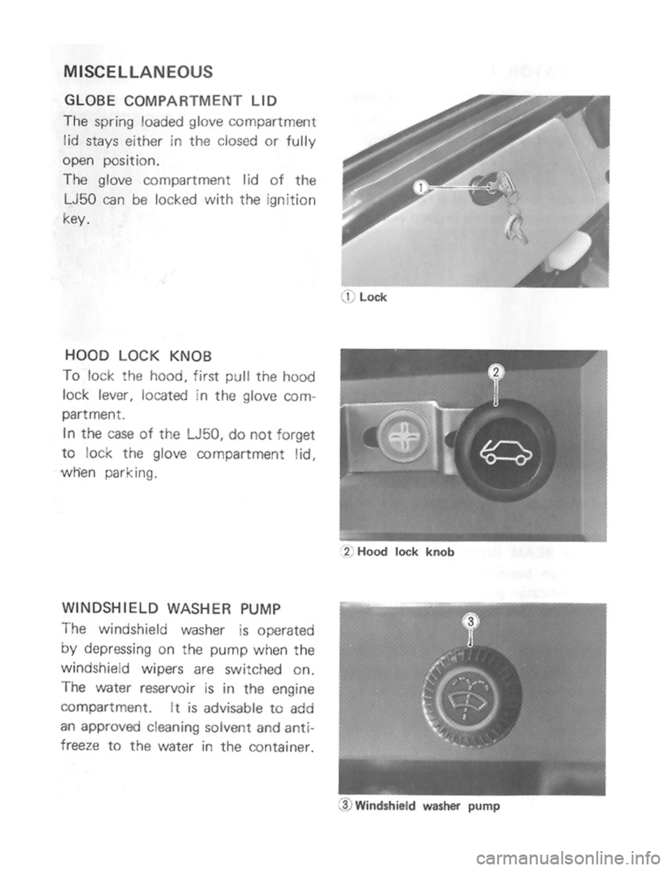 SUZUKI LJ50 1975 1.G Owners Manual SUZUKI LJ50 1975 1.G Owners Manual