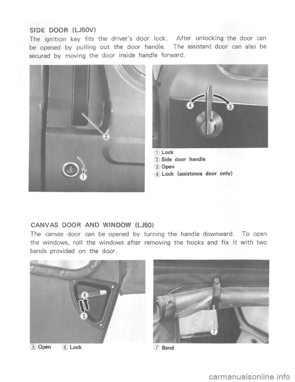 SUZUKI LJ50 1975 1.G Owners Manual SUZUKI LJ50 1975 1.G Owners Manual
