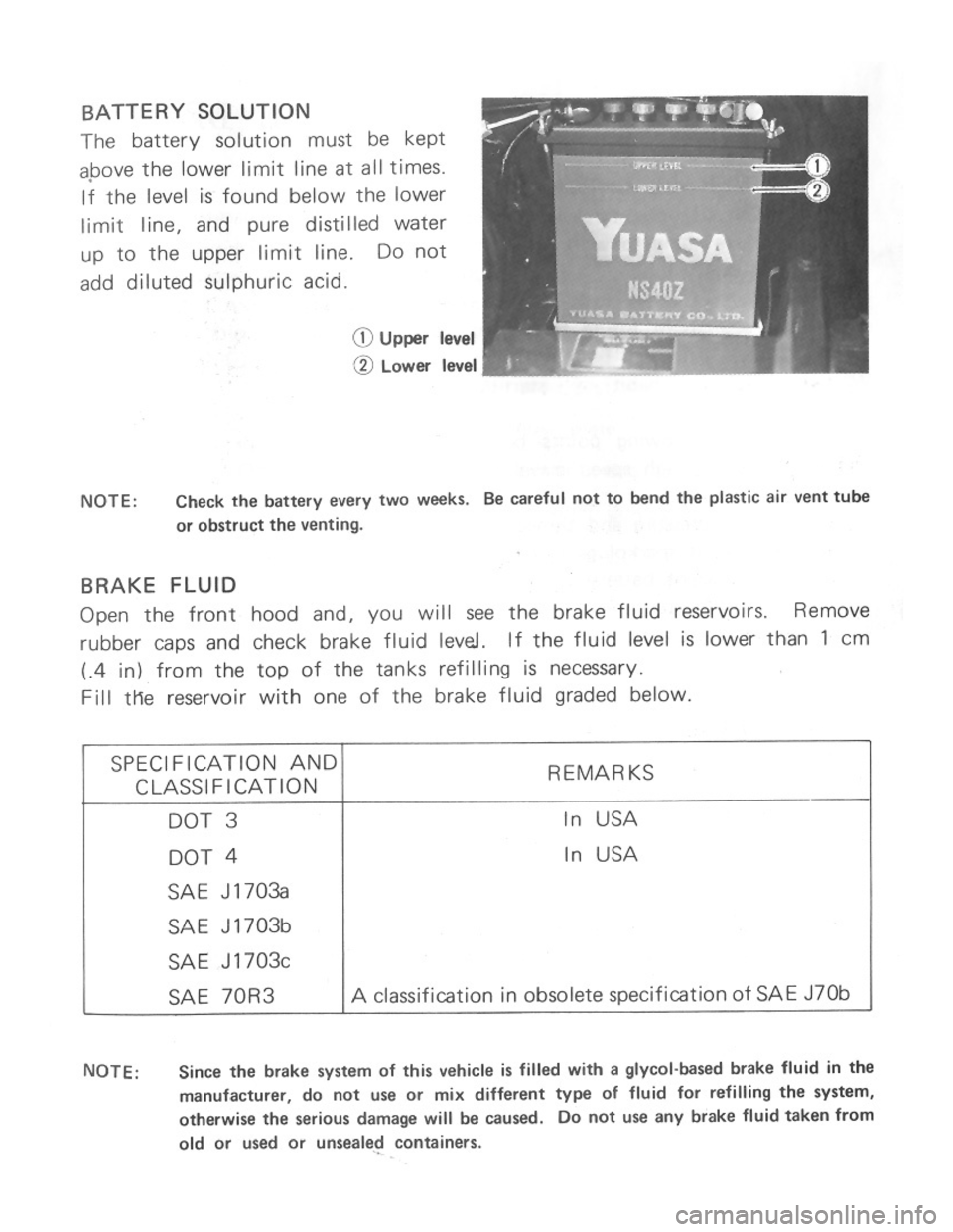 SUZUKI LJ50 1975 1.G Service Manual SUZUKI LJ50 1975 1.G Service Manual