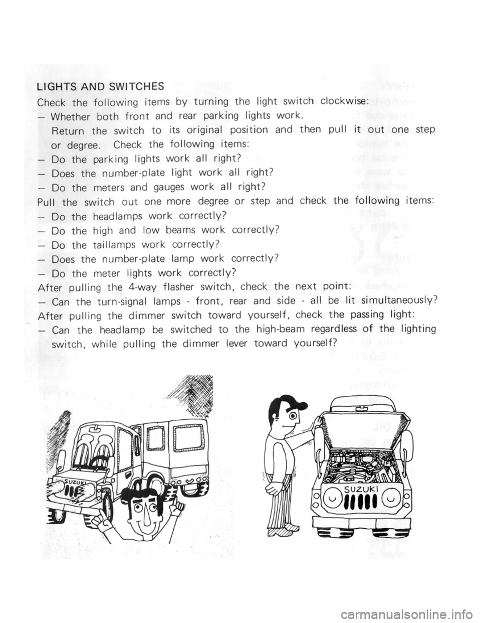 SUZUKI LJ50 1975 1.G Service Manual SUZUKI LJ50 1975 1.G Service Manual