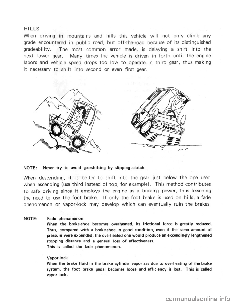 SUZUKI LJ50 1975 1.G Workshop Manual SUZUKI LJ50 1975 1.G Workshop Manual