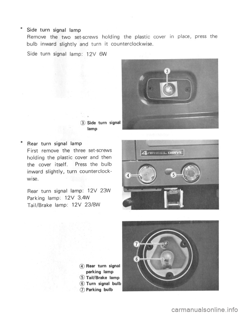SUZUKI LJ50 1975 1.G Repair Manual 