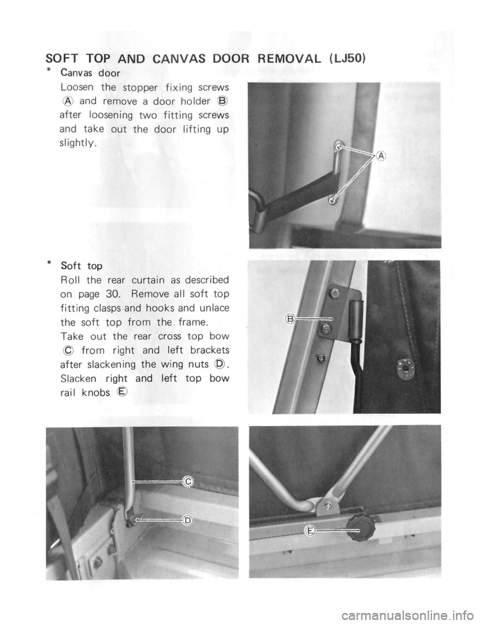 SUZUKI LJ50 1975 1.G Repair Manual 