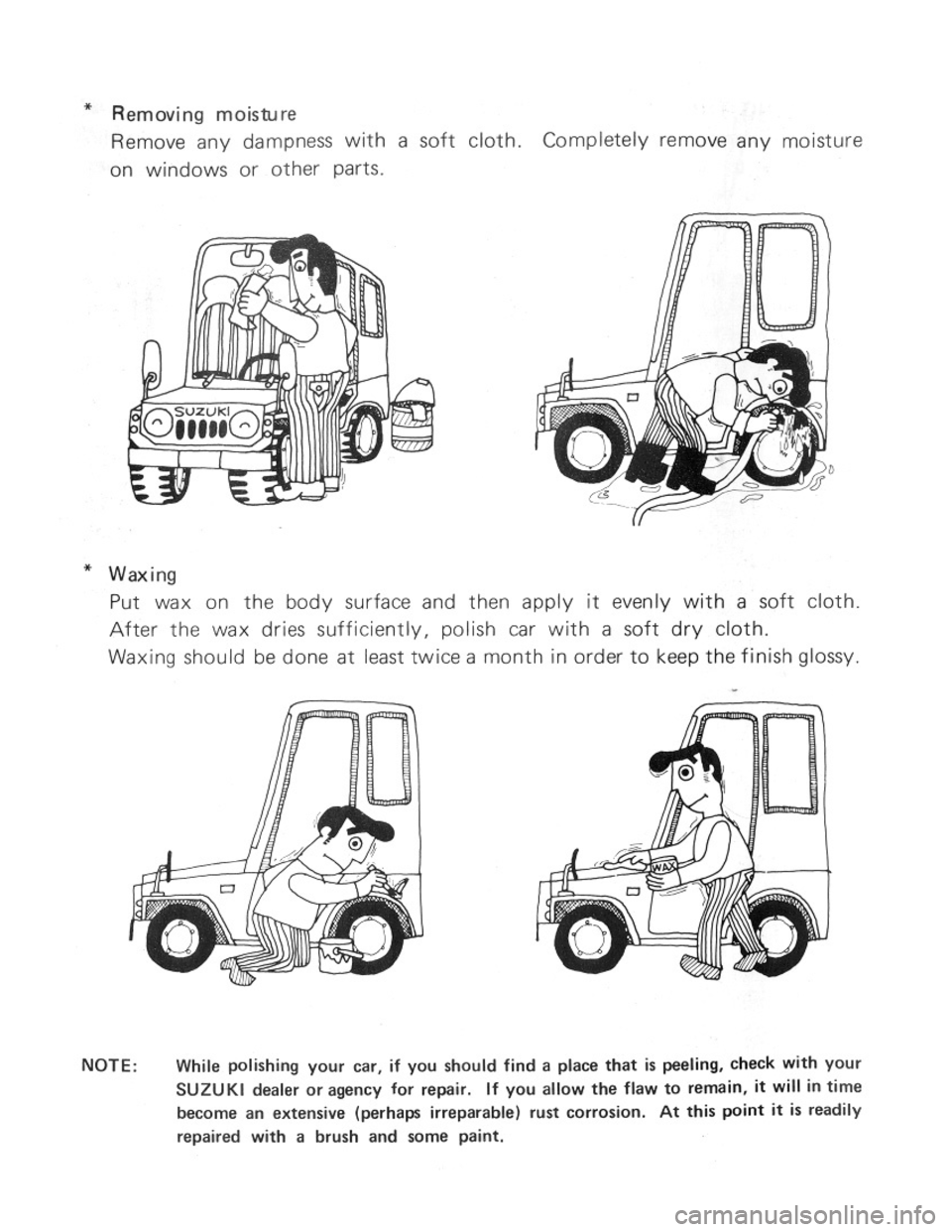 SUZUKI LJ50 1975 1.G Repair Manual 