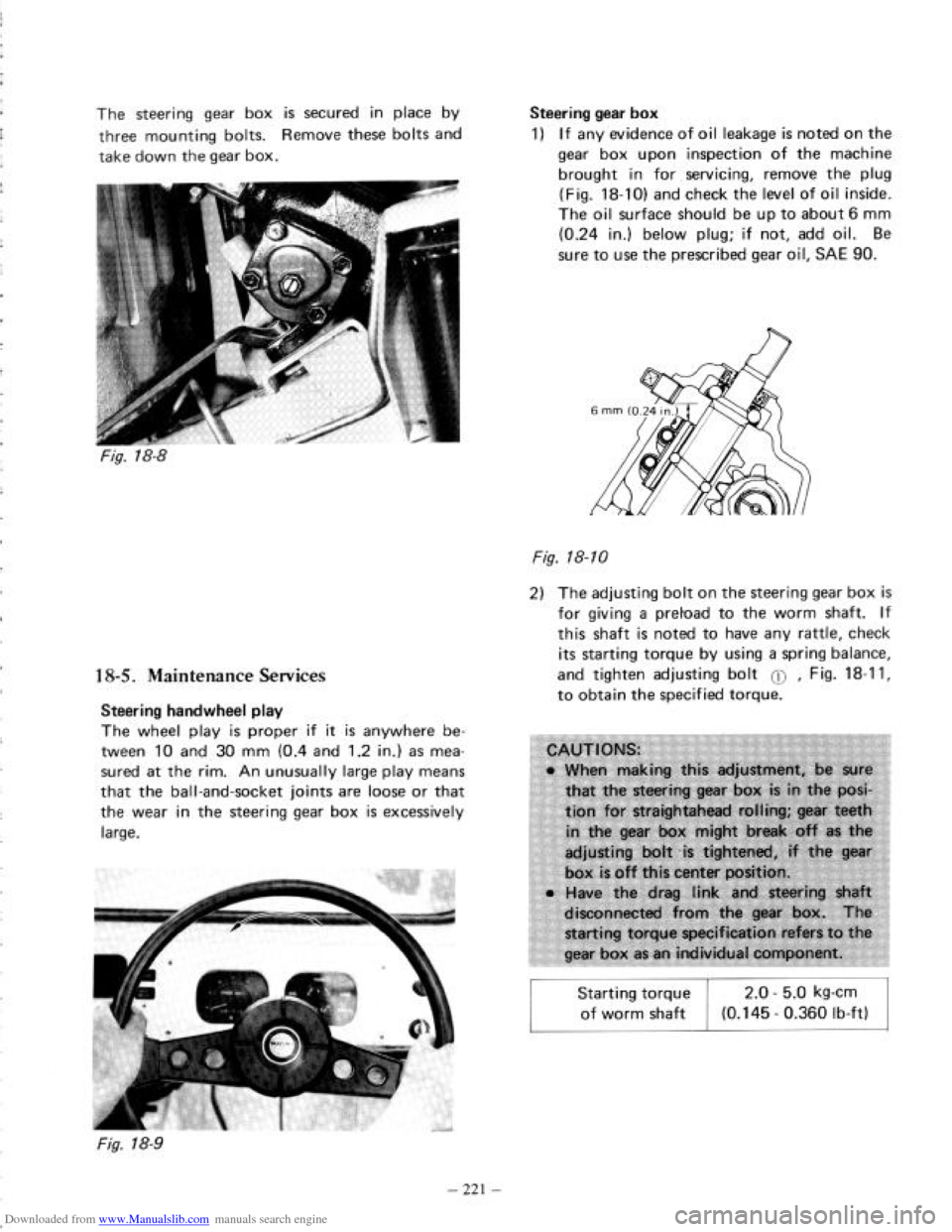 SUZUKI LJ80 1978 1.G Service Workshop Manual Downloaded from www.Manualslib.com manuals search engine SUZUKI LJ80 1978 1.G Service Workshop Manual Downloaded from www.Manualslib.com manuals search engine