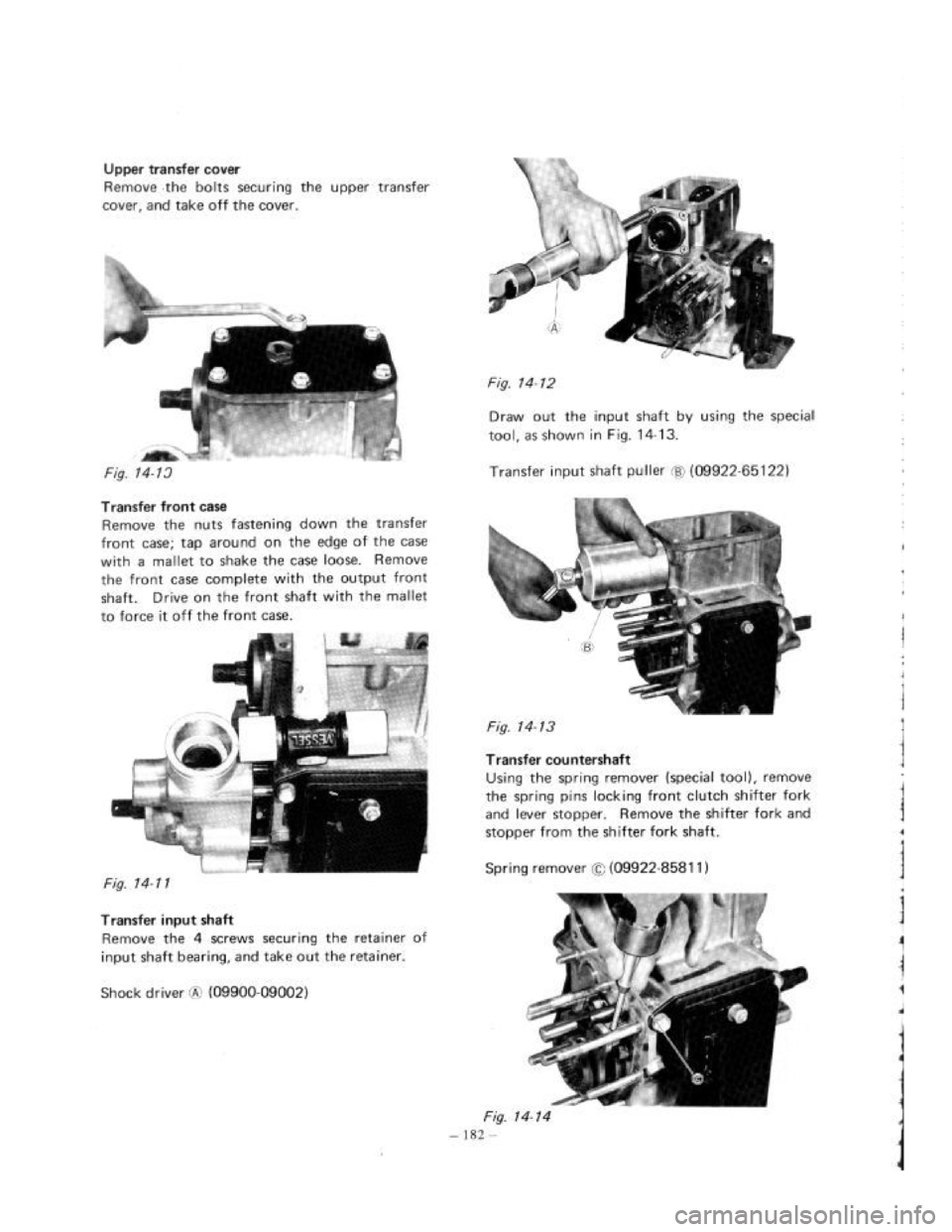 SUZUKI LJ80 1975 1.G Service Workshop Manual 