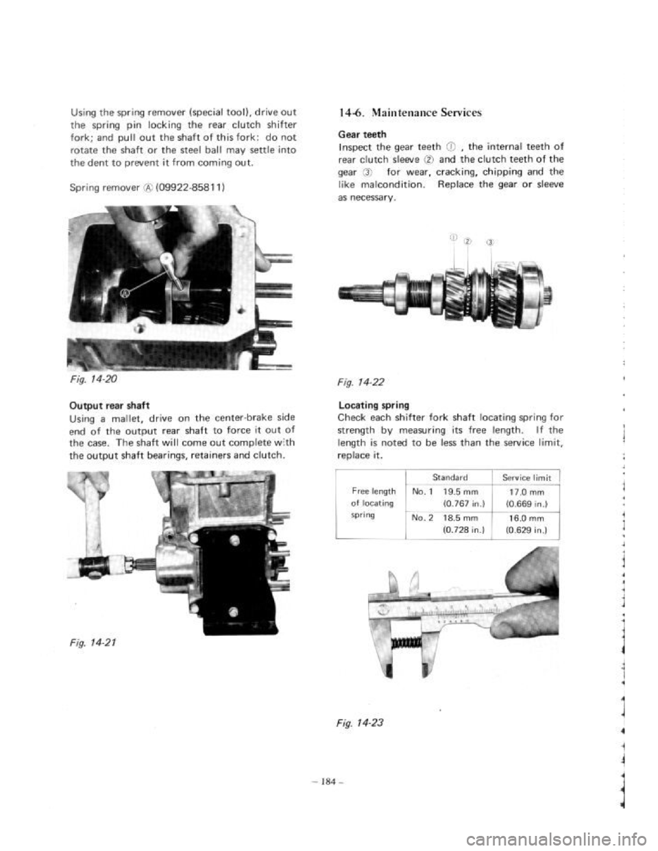 SUZUKI LJ80 1975 1.G Service Workshop Manual 