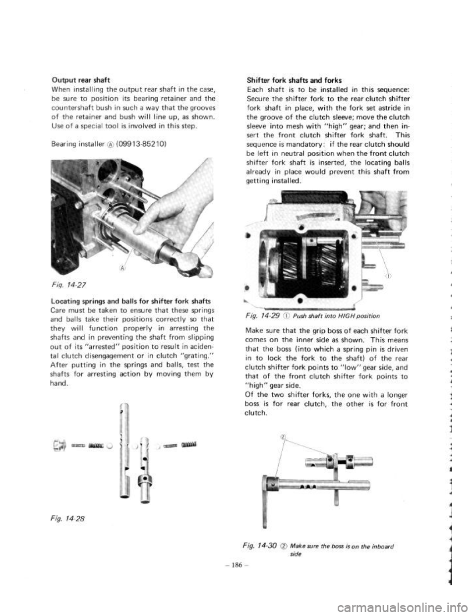 SUZUKI LJ80 1975 1.G Service Workshop Manual 