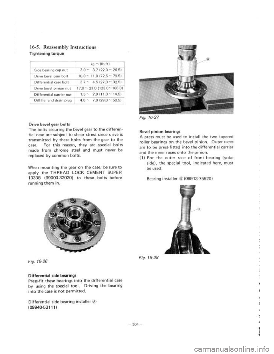 SUZUKI LJ80 1975 1.G Service Workshop Manual SUZUKI LJ80 1975 1.G Service Workshop Manual