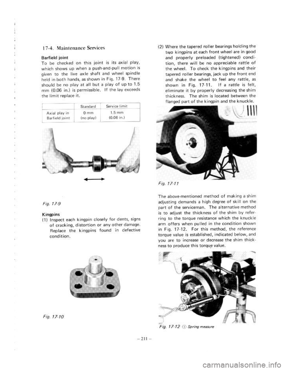 SUZUKI LJ80 1975 1.G Service Workshop Manual SUZUKI LJ80 1975 1.G Service Workshop Manual