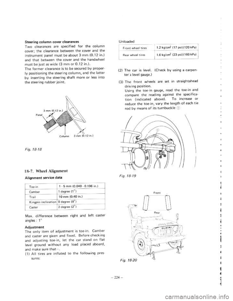SUZUKI LJ80 1975 1.G Service Workshop Manual 