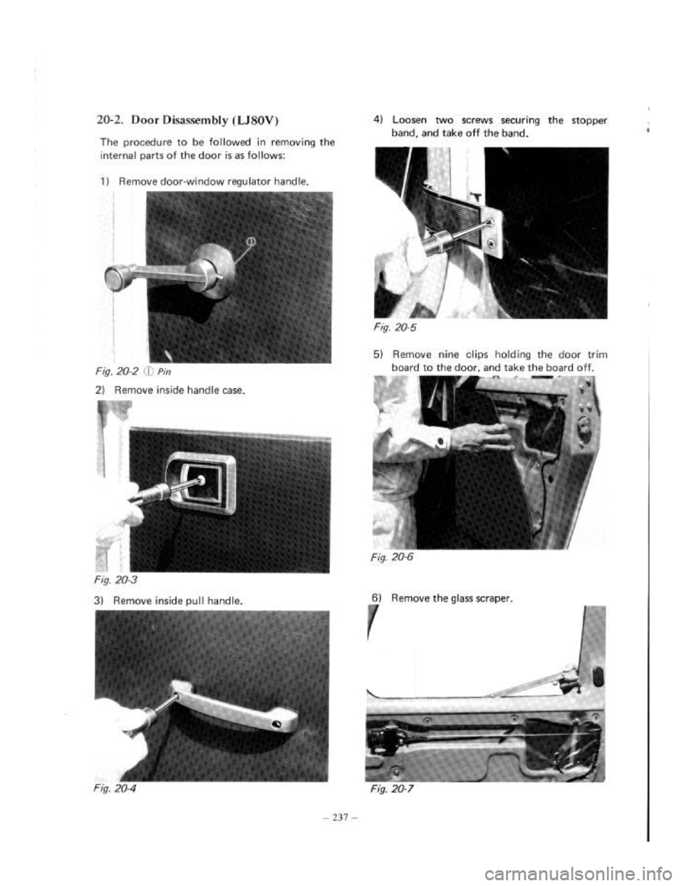 SUZUKI LJ80 1975 1.G Service Workshop Manual 