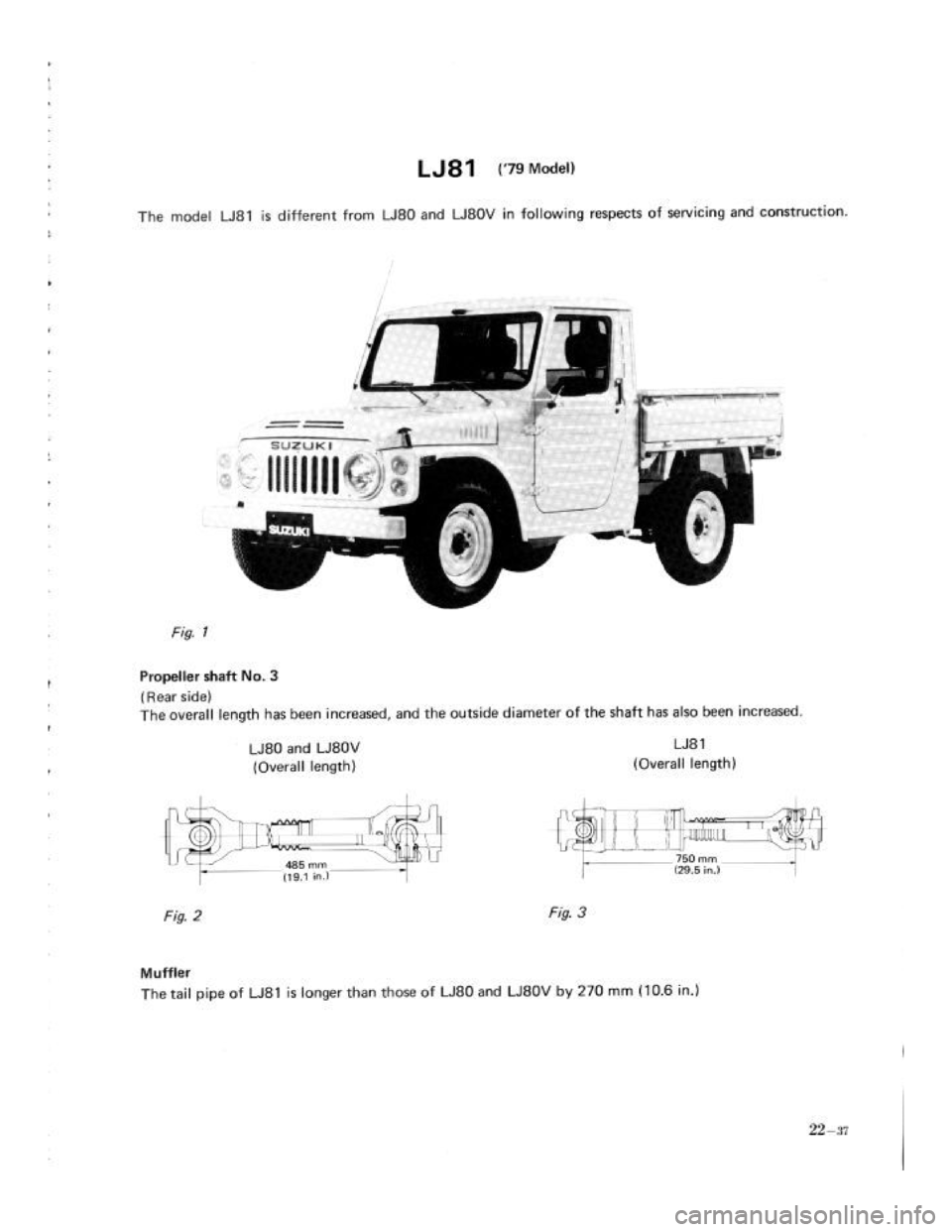SUZUKI LJ80 1975 1.G Service Workshop Manual SUZUKI LJ80 1975 1.G Service Workshop Manual